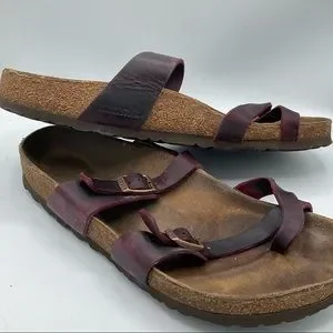 Birkenstock mayari burgundy store